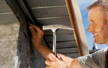 Mellis Green fascia installation
